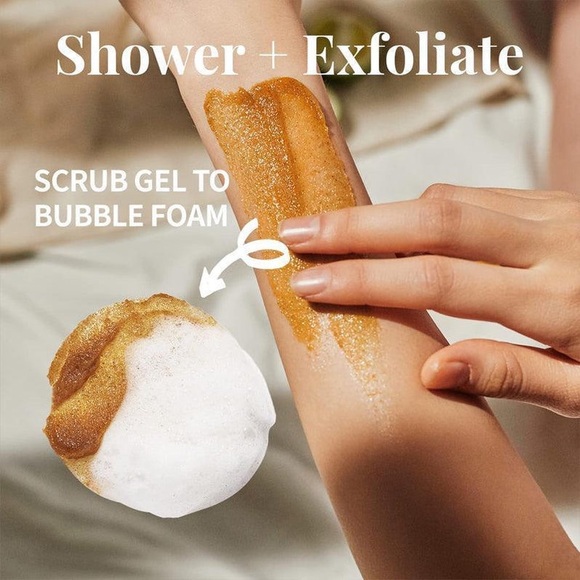 PLU Body Scrub Pink Floral Duo Set 200g x2 | Exfoliate Moisturize Glow - Picture 6 of 11